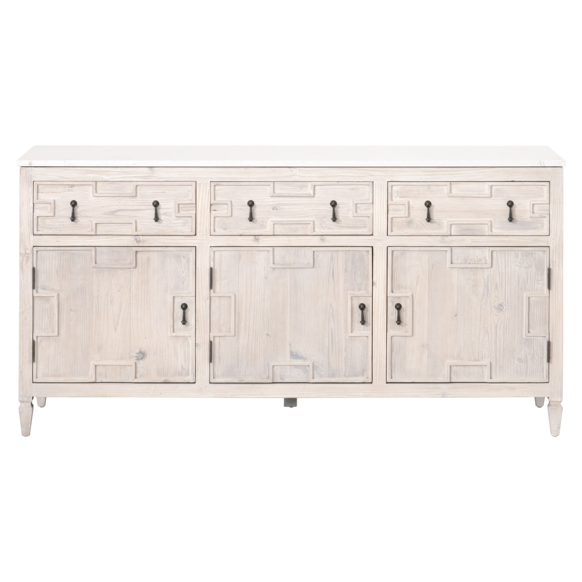 Essentials for Living Bella Antique Emerie Media Sideboard 8015.WWPNE